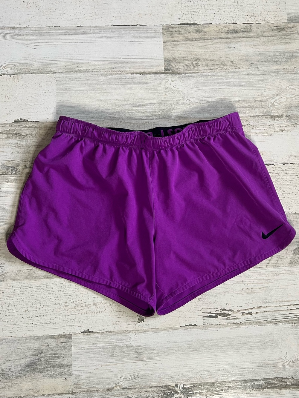 Women’s Nike Dri Fit Purple Shorts Size Medium